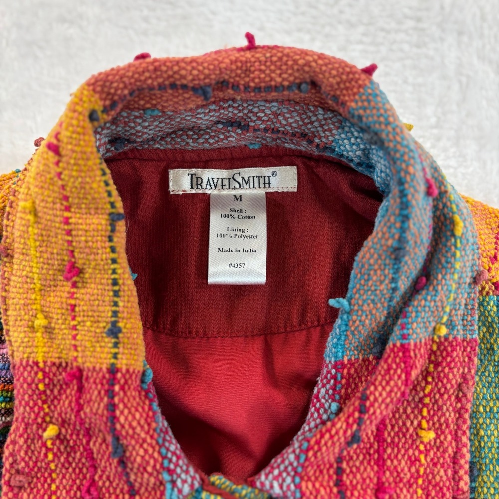 Travelsmith Women's Medium Patchwork Jacket Blaze… - image 4